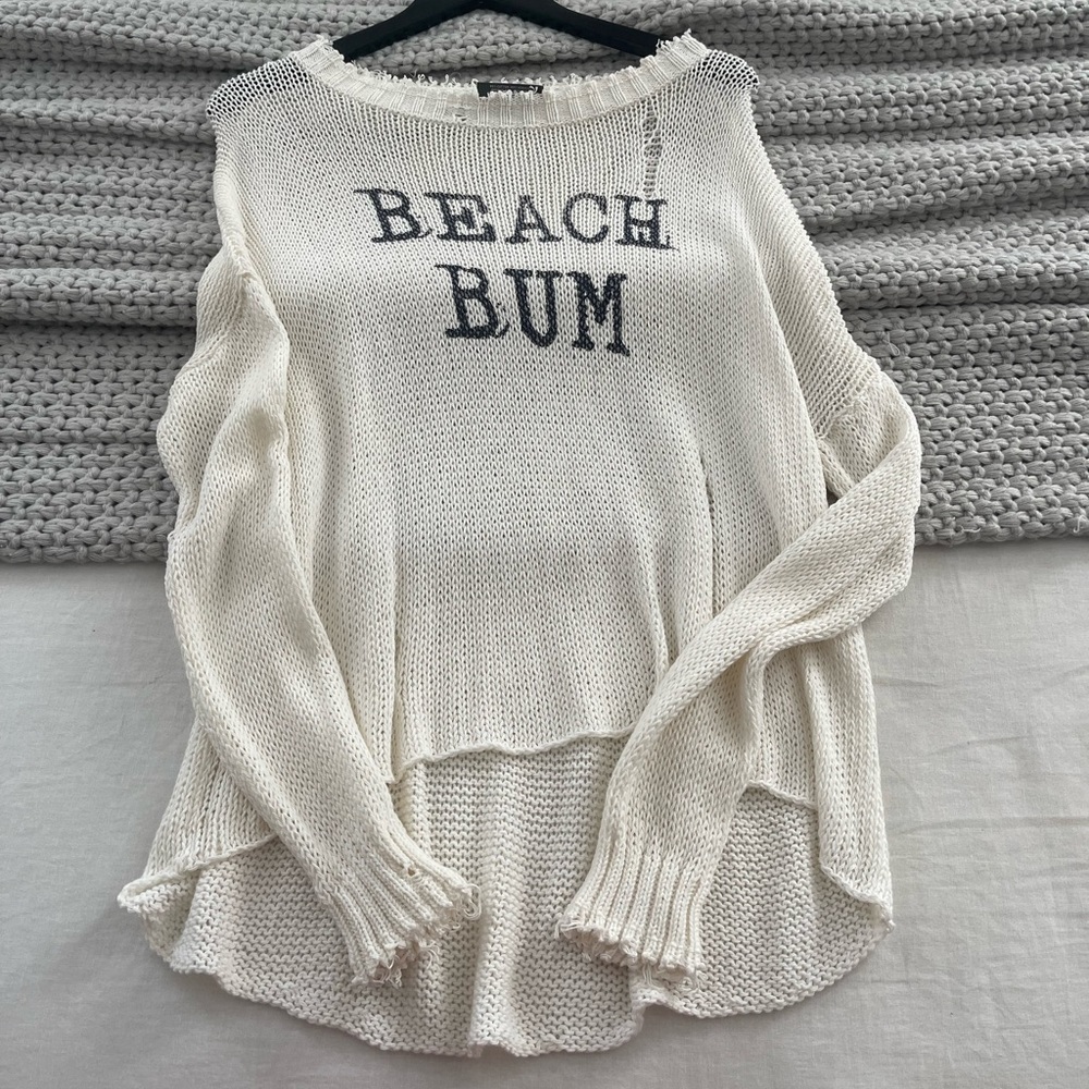 Wooden ships beach bum sweater